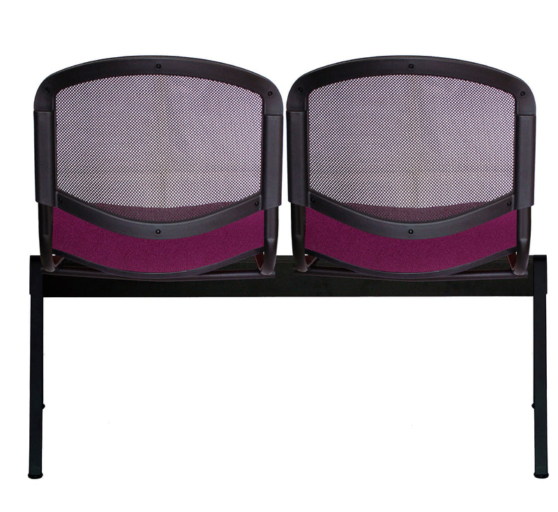 Bancas | Banca de espera Ellítico Net OHR‑2400‑2P | Aura Muebles