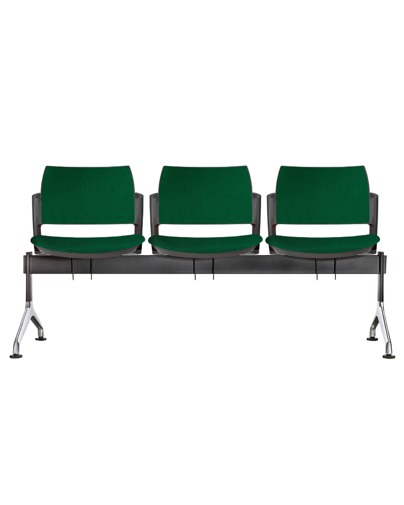 Bancas | Sala de espera OHR‑329‑3P | Aura Muebles de Oficina