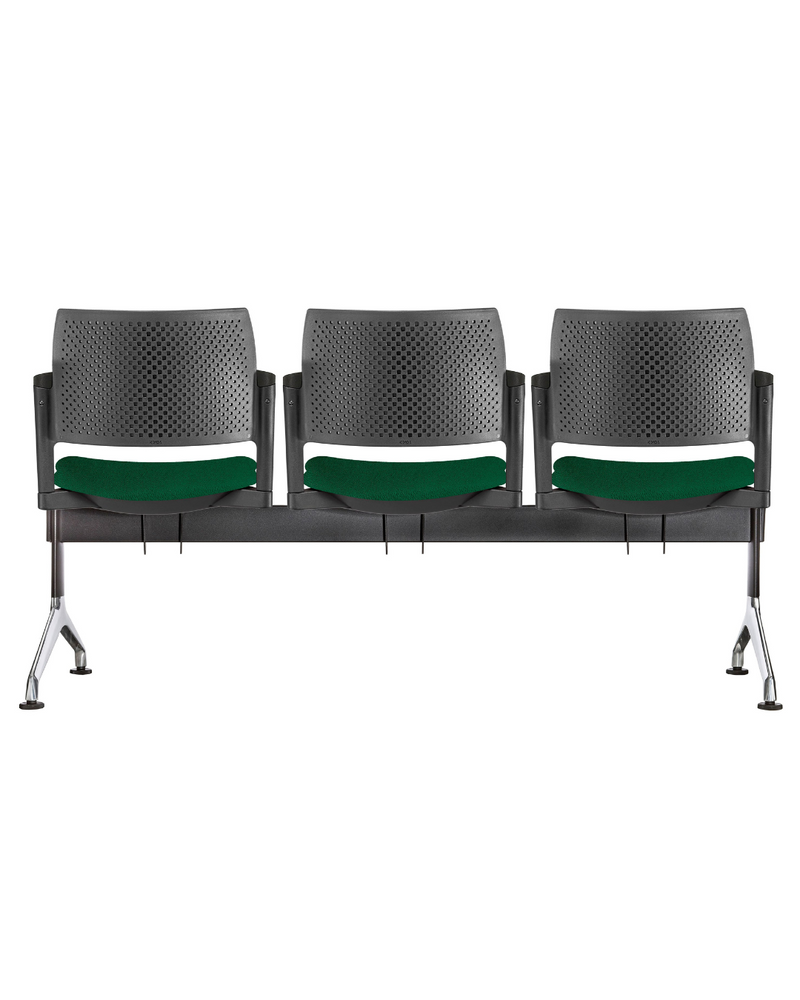 Bancas | Sala de espera OHR‑329‑3P | Aura Muebles de Oficina