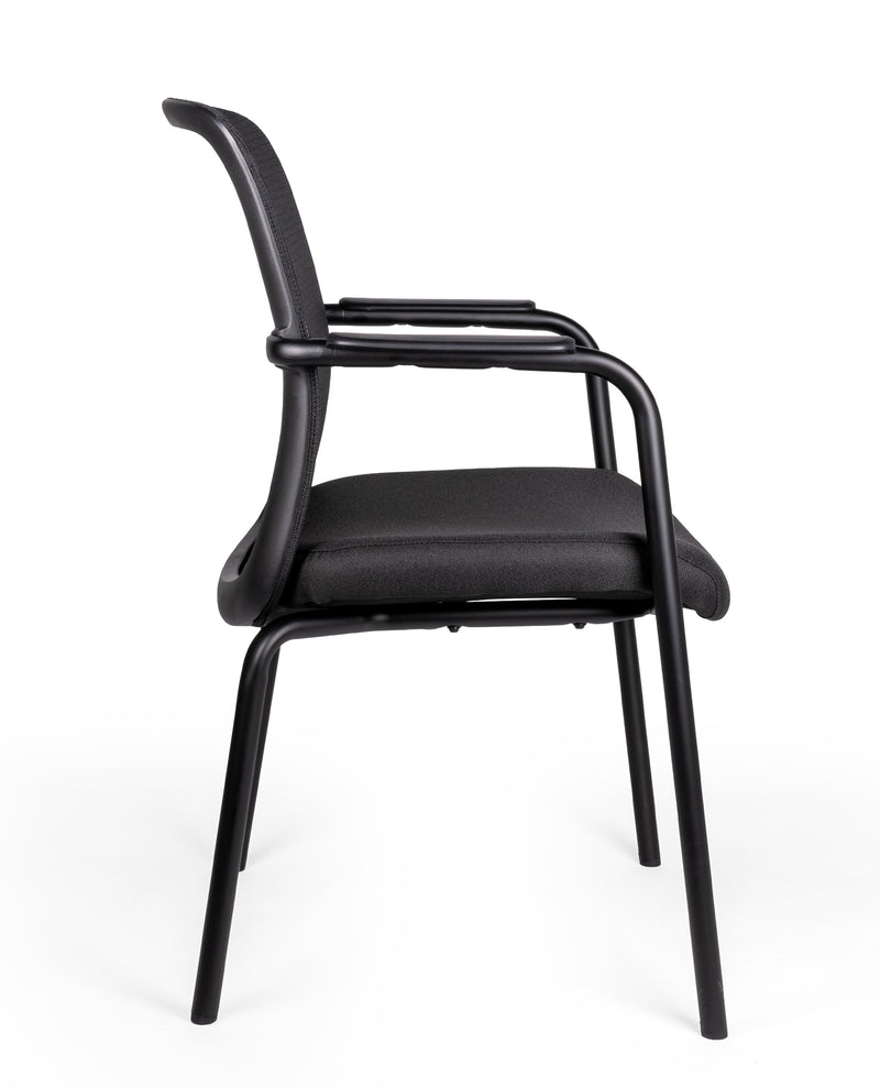 Silla de visita modelo FRIDA OHV-115 lateral Aura Muebles