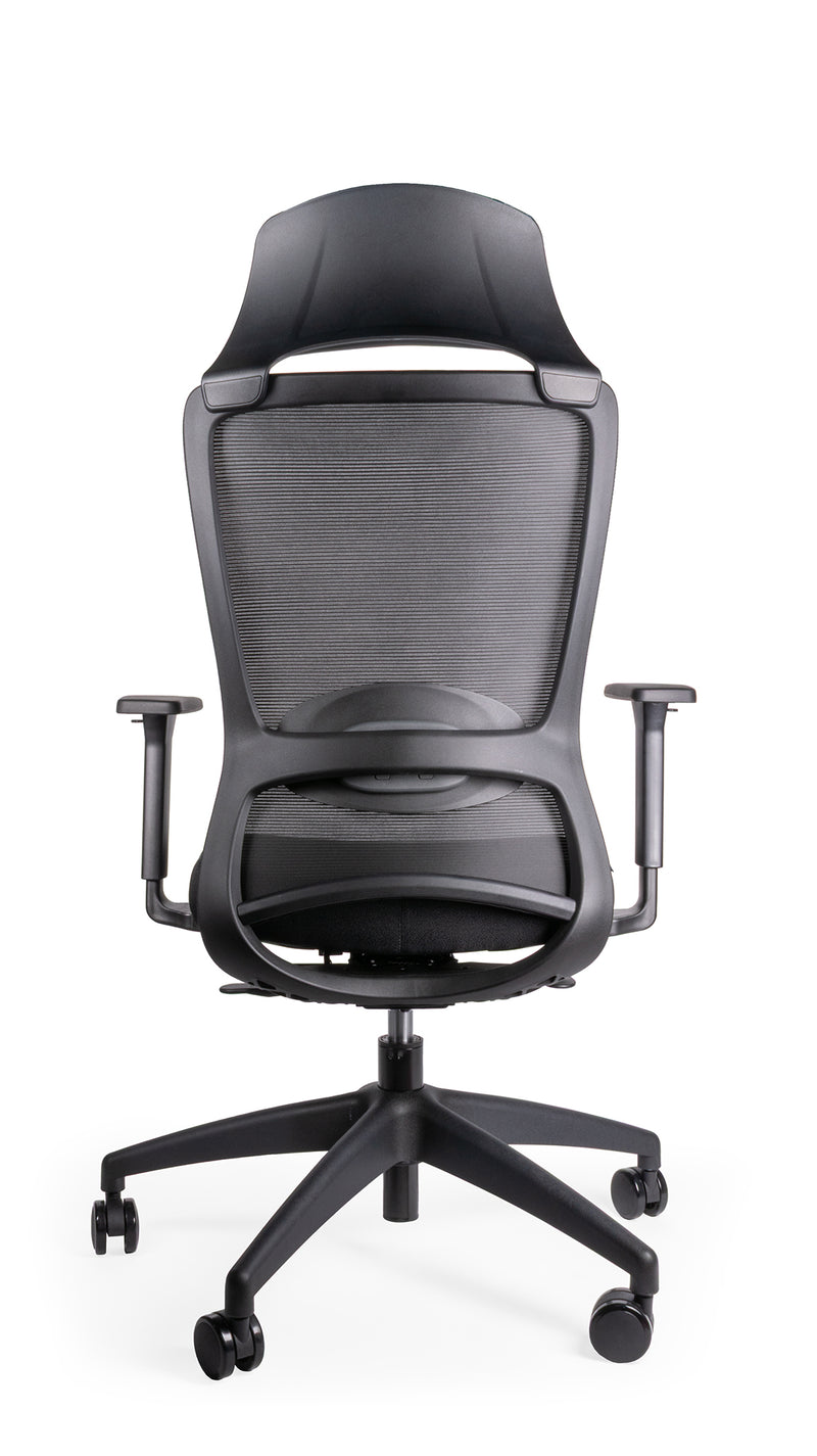 Silla ejecutiva modelo GLOVE OHE-505 atras Aura Muebles