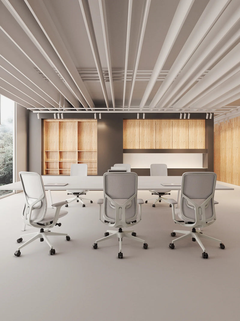 Silla ejecutiva modelo KHUDI OHE-44 Arena ambiente Aura Muebles