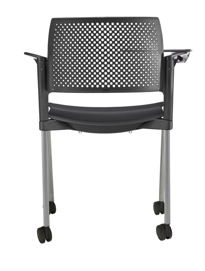 El pupitre escolar Kyos OHP‑324 es un mesabanco escolar ergonómico y versátil, perfecto para aulas y centros de capacitación. Incluye paleta lateral abatible, rodajas dobles para movilidad y estructura resistente, brindando funcionalidad y confort educativo.