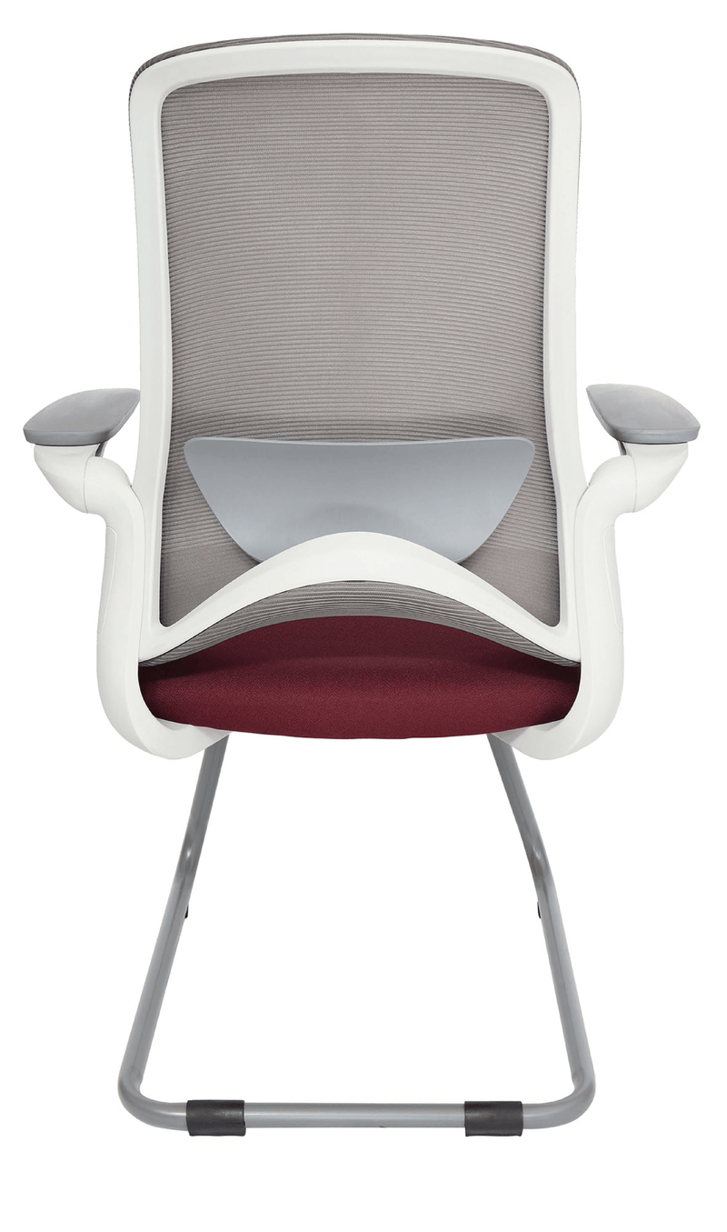 Silla de Visita Dolphin OHV-111 gris | Aura Muebles de Oficina