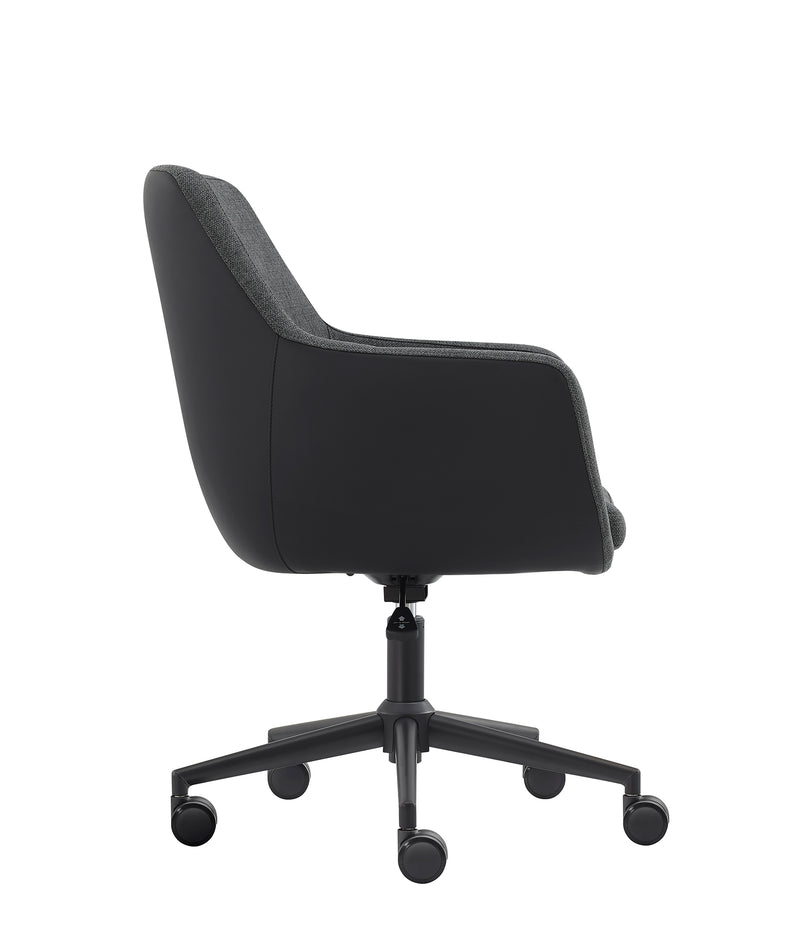 Sillón ejecutivo TRIPOLI OHE-2005 negro Lateral Aura Muebles