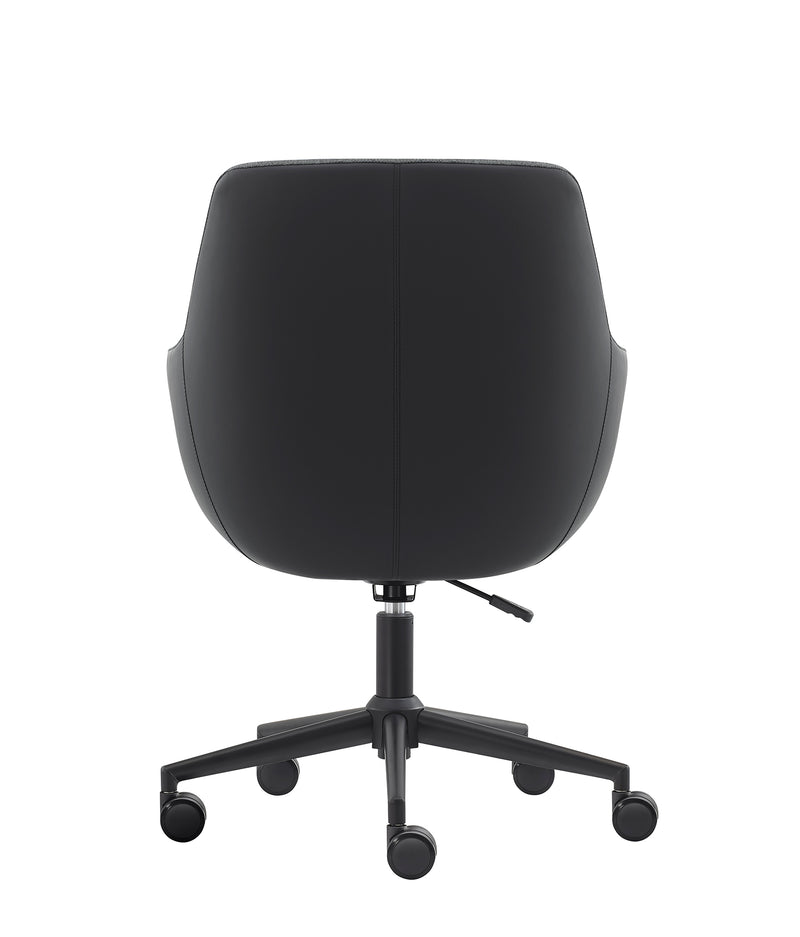 Sillón ejecutivo TRIPOLI OHE-2005 negro Atrás Aura Muebles