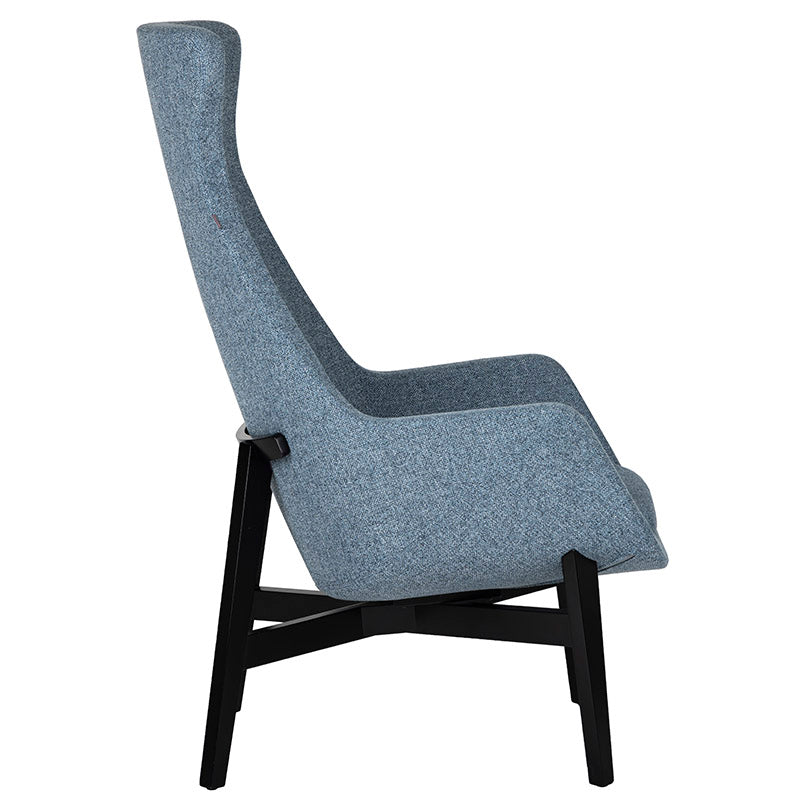 Sillón de Visita modelo Kinzika L de Aura Muebles de lado 2