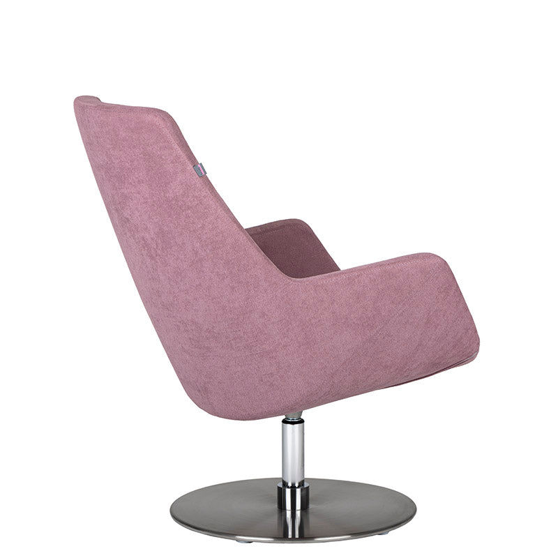 Sillon de Visita modelo Kinzika M de Aura Muebles, diseñado para brindar comodidad y estilo detras de perfil