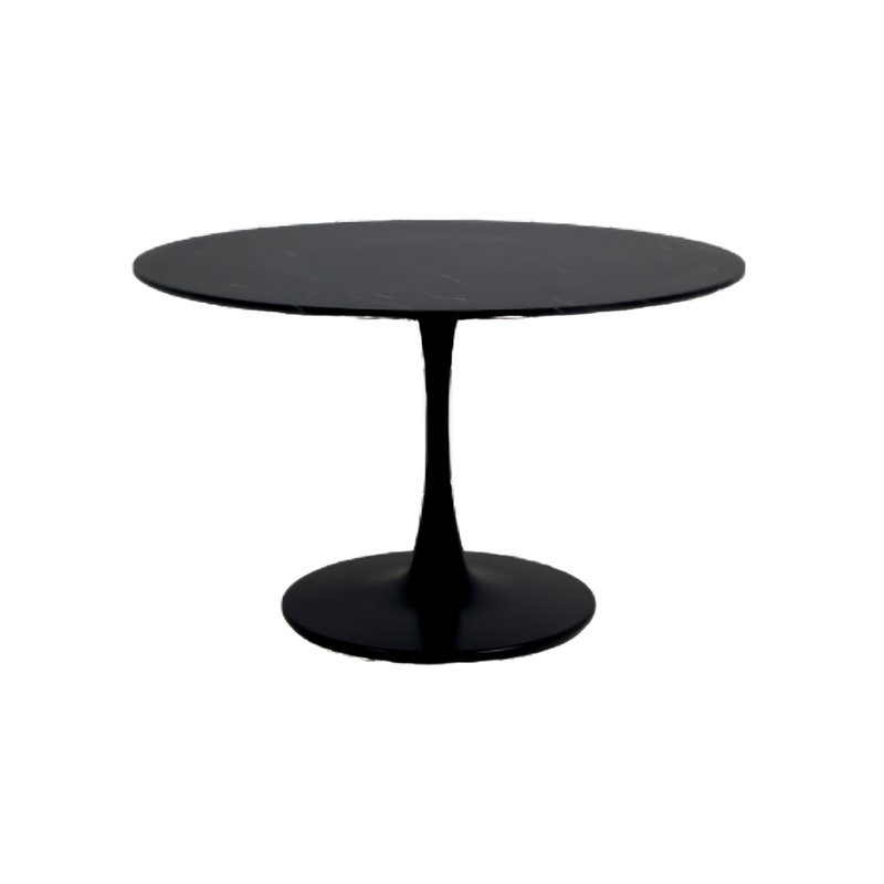 Mesa redonda 120cm Aura Muebles modelo TULIPAN 120CM color Negro