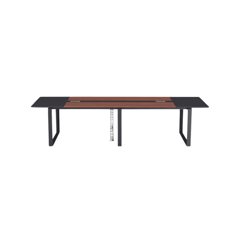 Mesas para sala de juntas Estructura metálica 2"x2" CAL 18 Cubierta tablero laminado 28 mm Aura Muebles MEJ06