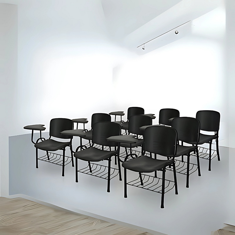 El pupitre ellitico OHP-2301 de Aura Muebles es ideal para una postura adecuada y cómoda de los estudiantes. Fabricado con materiales de alta calidad, este pupitre ofrece durabilidad y resistencia en el aula.