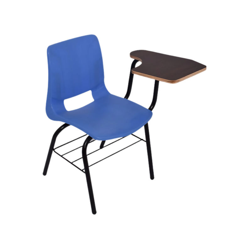 Aura Muebles en Guadalajara ofrece el Pupitre Escolar Poly Evo con Paleta de Triplay y laminado plástico PE-355, que proporciona un espacio de trabajo duradero para los alumnos.