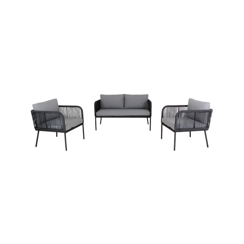 Con la sala confortable modelo LORETO, disfruta de la máxima comodidad en tu hogar. Su diseño ergonómico y acolchado brinda un soporte perfecto para tu cuerpo, mientras que su estructura resistente asegura durabilidad. Disfruta de reuniones o descanso con la tranquilidad de estar en una sala diseñada para tu comodidad Aura Muebles