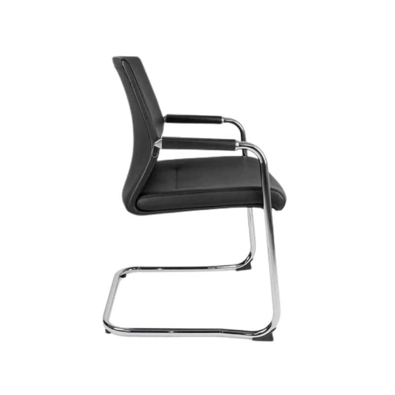 Silla de visita ejecutiva VANTO ofrece comodidad y estilo en un solo producto Con su diseño elegante y ergonómico esta silla es ideal para reuniones de negocios y conferencias Aura Muebles modelo OHV-78