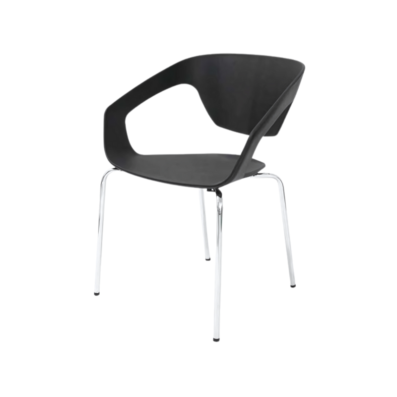 Descubre la silla de visita modelo ART de Aura Muebles, que combina diseño moderno y ergonomía avanzada para brindar estilo y confort en cualquier espacio de trabajo.