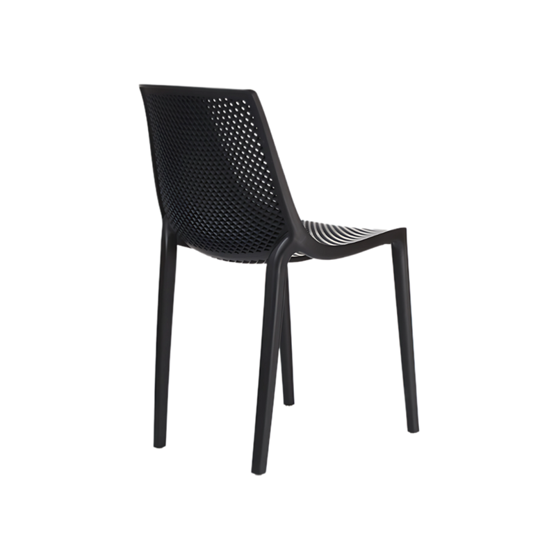 Silla de visita Asiento respaldo y patas Polipropileno (PP) copolímero alto impacto 100% virgen Aura Muebles modelo CRETA