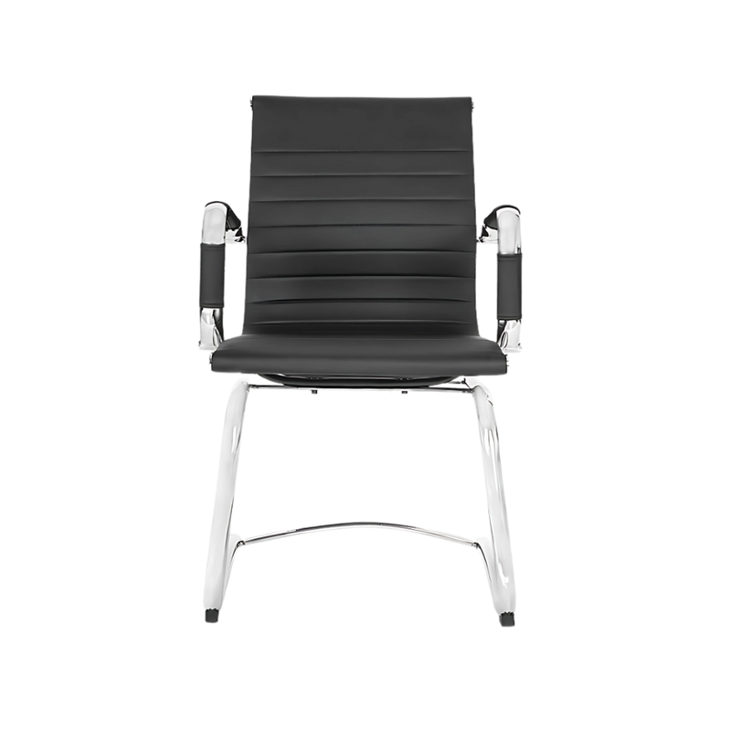 Descubre la silla de visita modelo GA-002 V de Aura Muebles. Con diseño moderno y ergonómico, brinda postura adecuada durante largas jornadas laborales.