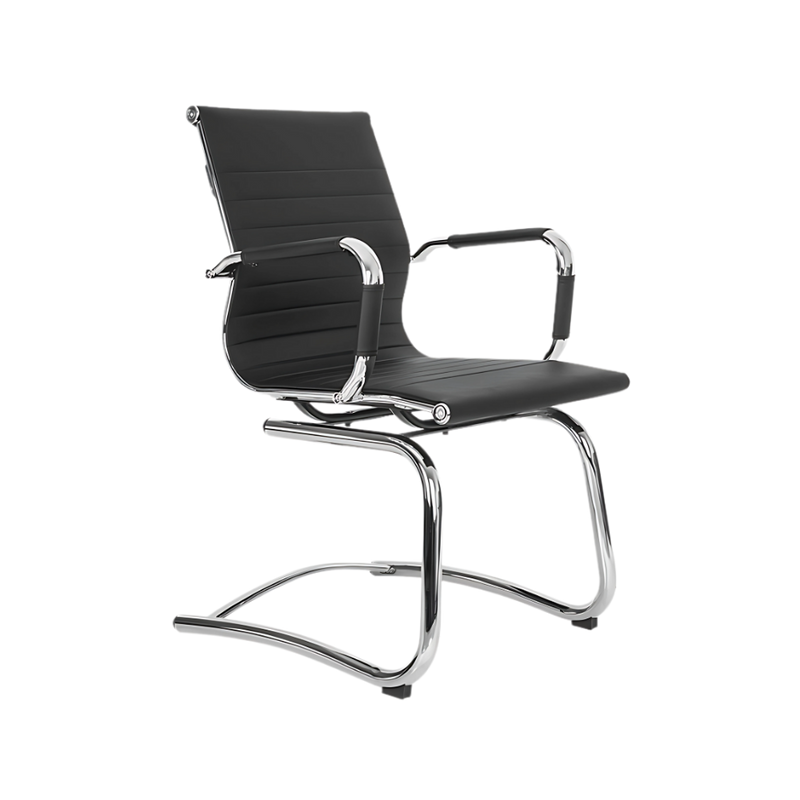 Descubre la silla de visita modelo GA-002 V de Aura Muebles. Con diseño moderno y ergonómico, brinda postura adecuada durante largas jornadas laborales.