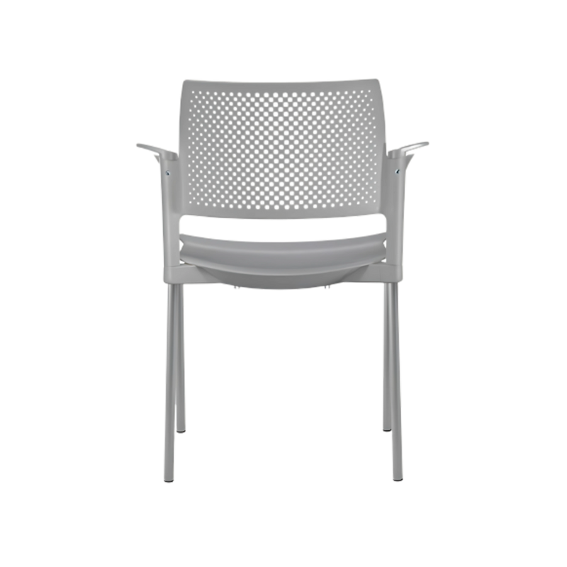 Silla de visita KYOS asiento y respaldo en polipropileno de alta resistencia y duración Aura Muebles modelo OHV-312