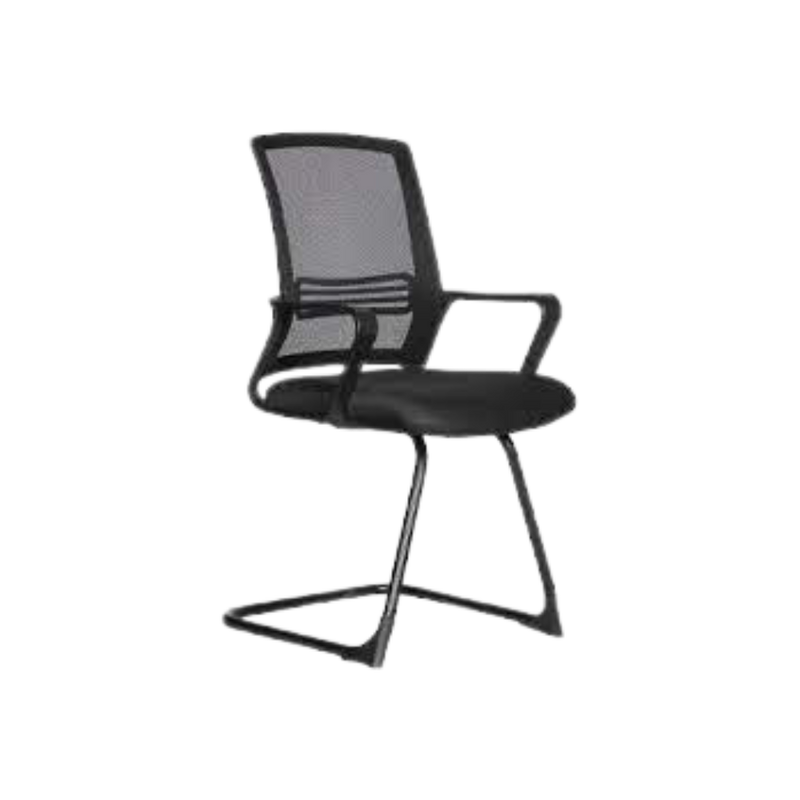 Silla de visita opción elegante y funcional para tu espacio de oficina Fabricada con materiales de alta calidad esta silla ofrece comodidad y soporte para tus visitantes Aura Muebles modelo LK-18