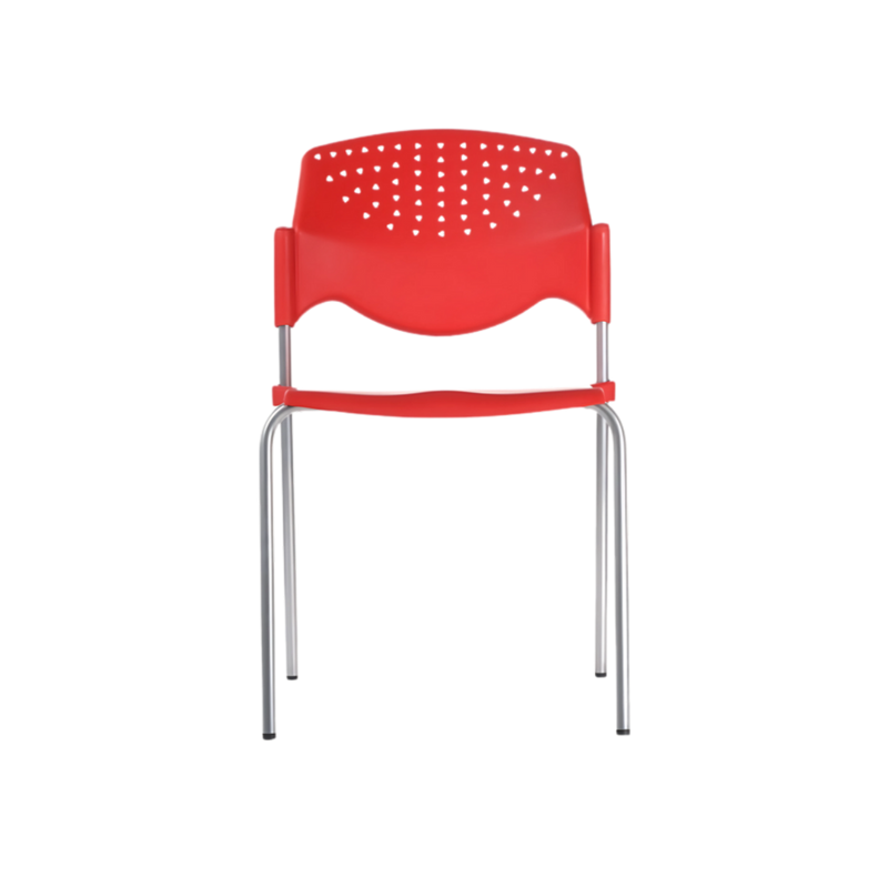 Silla de visita Asiento y respaldo Polipropileno (PP) copolímero alto impacto 100% virgen Aura Muebles modelo POLA