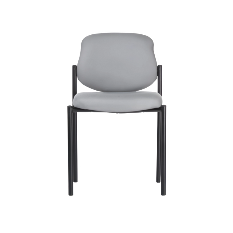Silla de visita Asiento y respaldo Polipropileno (PP) Tapizado en tela polipropileno 100% con resina acrílica Aura Muebles modelo SKY