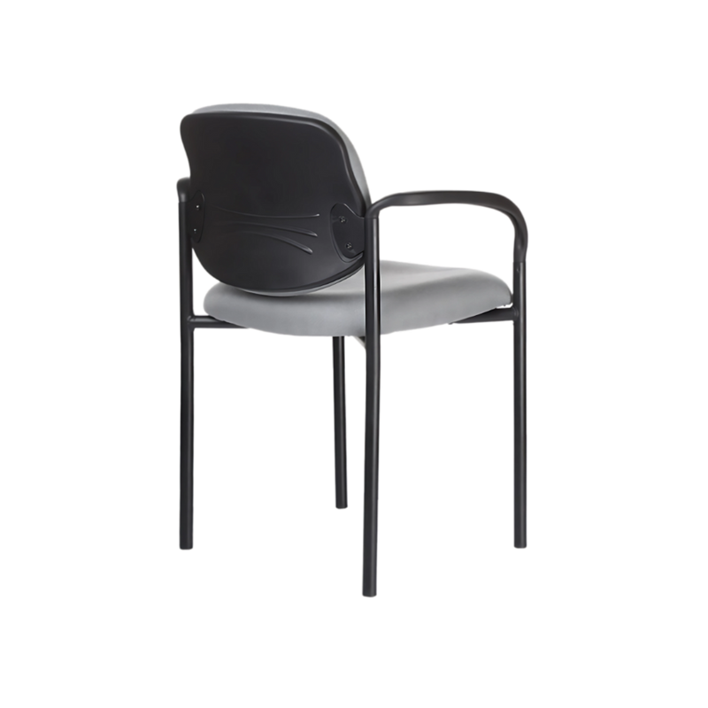Silla de visita Acojinado Poliuretano Moldeado (PUR) Coderas Polipropileno (PP) en versión ARM Aura Muebles modelo SKY ARM