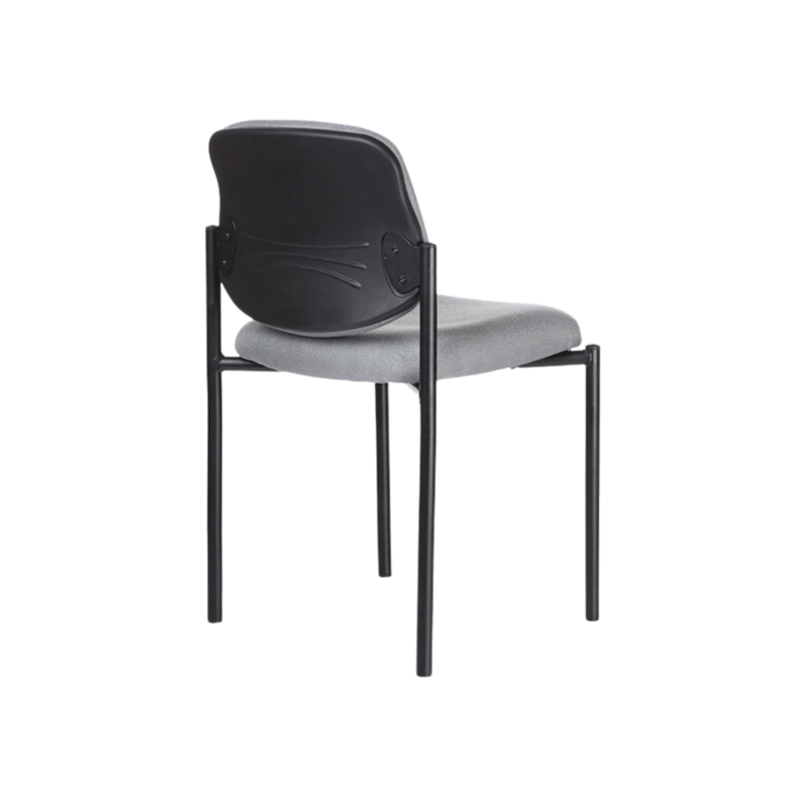 Silla de visita Asiento y respaldo Polipropileno (PP) Tapizado en tela polipropileno 100% con resina acrílica Aura Muebles modelo SKY