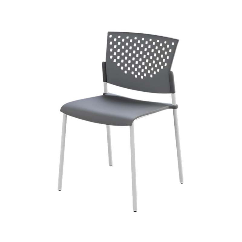 Descubre la elegante silla de visita modelo TOKEN de Aura Muebles de Guadalajara. Diseñada para brindar estilo, confort y ergonomía en oficinas modernas
