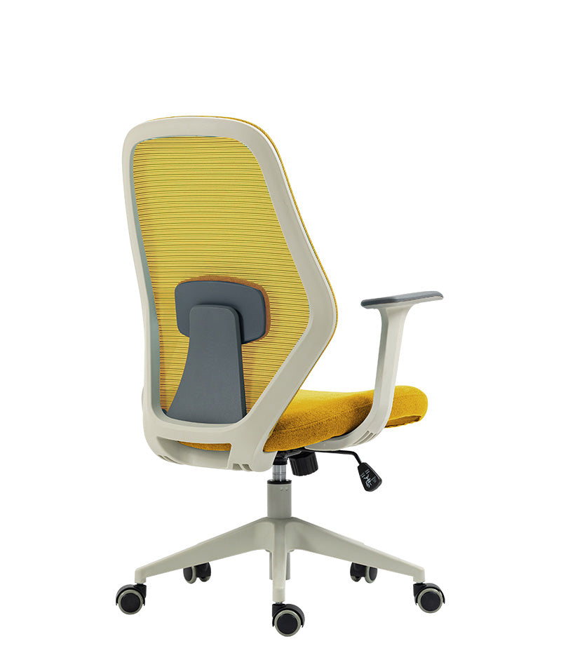 Silla ejecutiva AC-20 GA vista posterior en ángulo