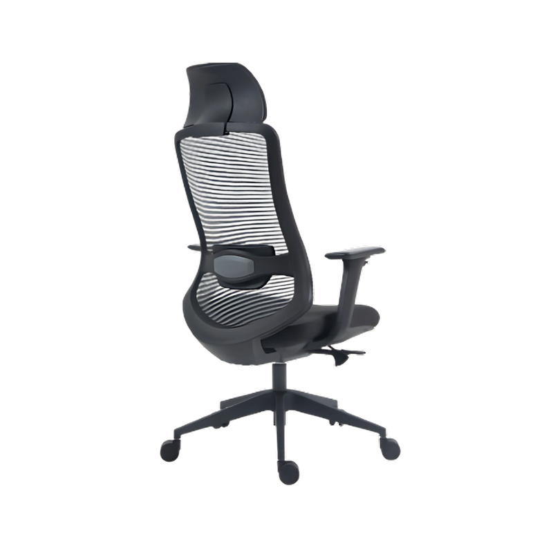 La silla ejecutiva AC-30NN de Aura Muebles brinda confort y diseño ergonómico, ideal para oficinas modernas que buscan estilo, calidad y productividad diaria.