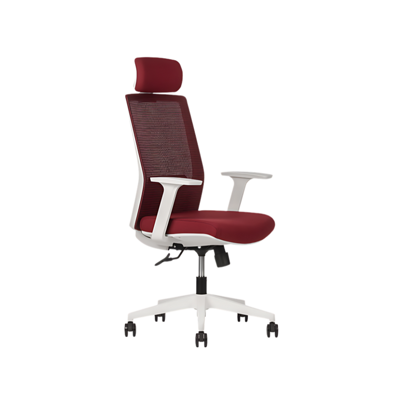 Descubre la elegante y ergonómica silla ejecutiva modelo ARTIC WHITE con respaldo alto de Aura Muebles. Maximiza tu comodidad en espacios profesionales con esta silla de diseño exclusivo.
