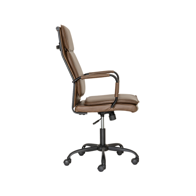Encuentra la silla ejecutiva ideal para tu espacio de trabajo en Aura Muebles. Nuestro modelo GA-005-A te ofrece una postura ergonómica y cómoda.