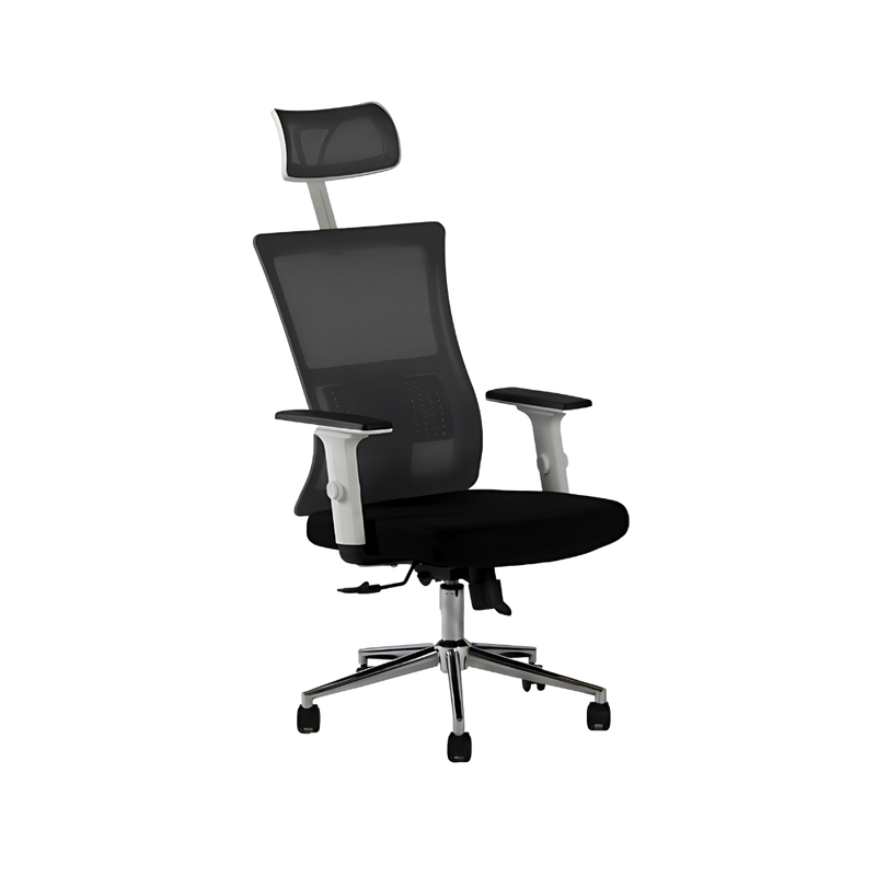 Descubre nuestra silla ejecutiva modelo GIRONA, diseñada para brindarte la máxima comodidad mientras trabajas. Con un diseño ergonómico y soporte óptimo para tu espalda y brazos.