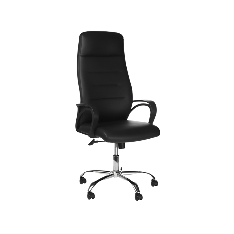 Encuentra la silla ejecutiva modelo KRIPTON A en Aura Muebles de Guadalajara. Diseño ergonómico y cómodo para mejorar la postura y reducir la fatiga.