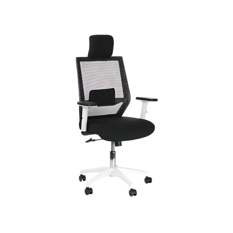 Descubre la silla ejecutiva modelo LED A de Aura Muebles. Combina estilo y comodidad con su diseño moderno, ergonómico y luces LED incorporadas en el respaldo.