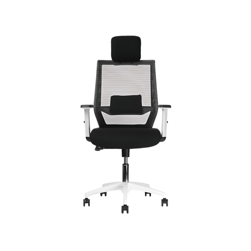 Descubre la silla ejecutiva modelo LED A de Aura Muebles. Combina estilo y comodidad con su diseño moderno, ergonómico y luces LED incorporadas en el respaldo.