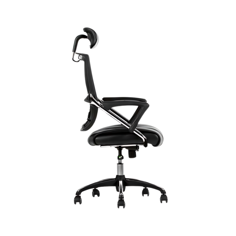 Descubre la silla ejecutiva modelo LEVEL respaldo alto de Aura Muebles. Diseño sofisticado y ergonomía avanzada para brindar un soporte excepcional durante largas jornadas laborales.