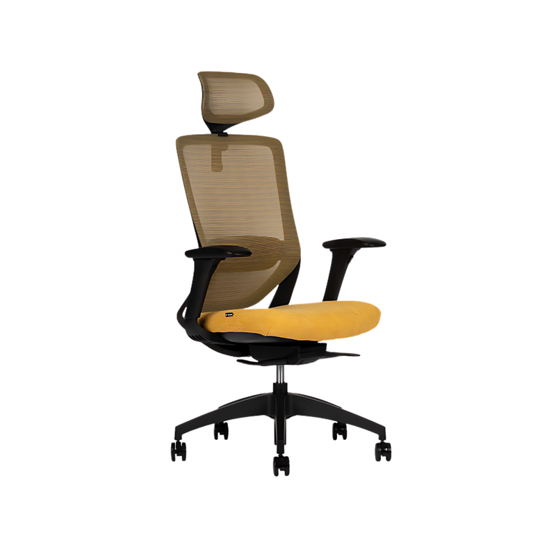 Descubre la elegante y ergonómica silla ejecutiva modelo SOUL BLACK de Aura Muebles. Ideal para brindar confort y distinción en cualquier oficina moderna.