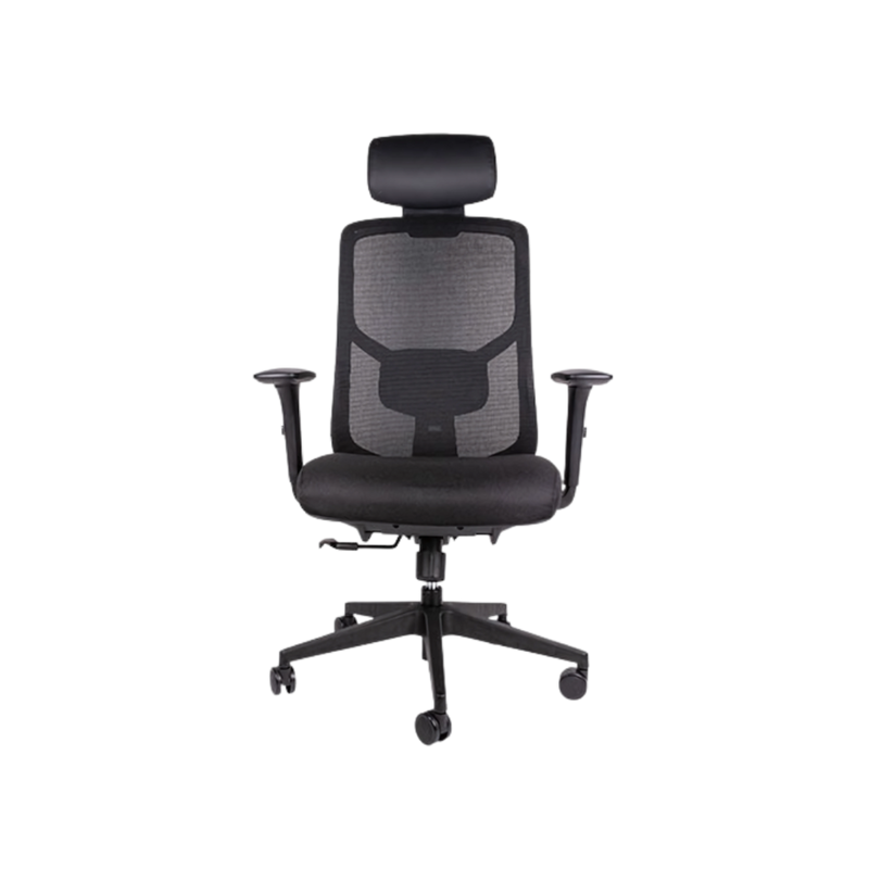 Experimente el máximo confort con la silla ejecutiva NEBULA modelo OHE-133 plus. Diseñada con sistema de ajuste, esta silla brinda una postura ergonómica para una mejor productividad.