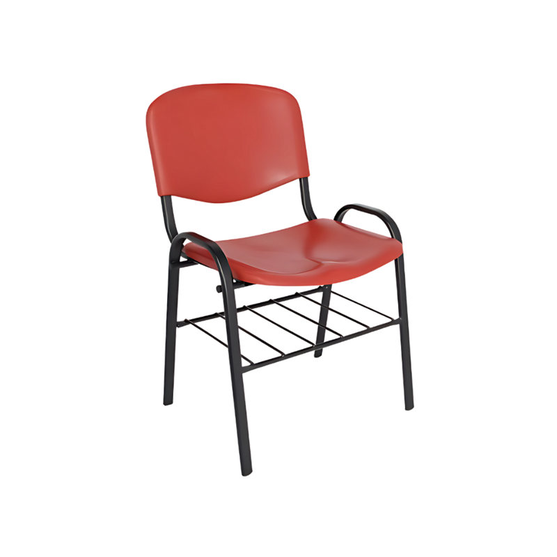 Descubre la silla escolar Nova con parrilla modelo EN-353 de Aura Muebles. Diseñada para brindar comodidad y seguridad, esta silla es ideal para mantener un ambiente de aprendizaje organizado.