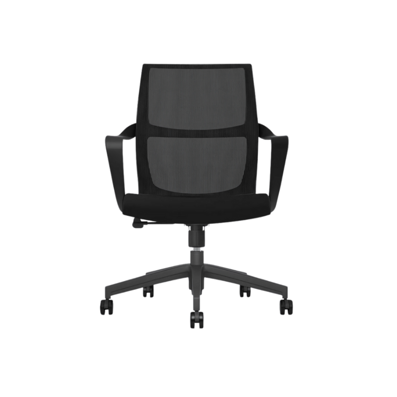 La silla operativa modelo AB-90 de Aura Muebles ofrece diseño ergonómico y soporte lumbar ajustable para una postura cómoda en el trabajo. Garantiza productividad y bienestar durante largas horas de trabajo.