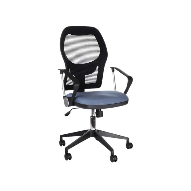 La silla operativa modelo ARCE B de Aura Muebles es la opción perfecta para tu oficina. Con diseño ergonómico y asiento acolchado, brinda comodidad y postura saludable durante largas horas de trabajo.