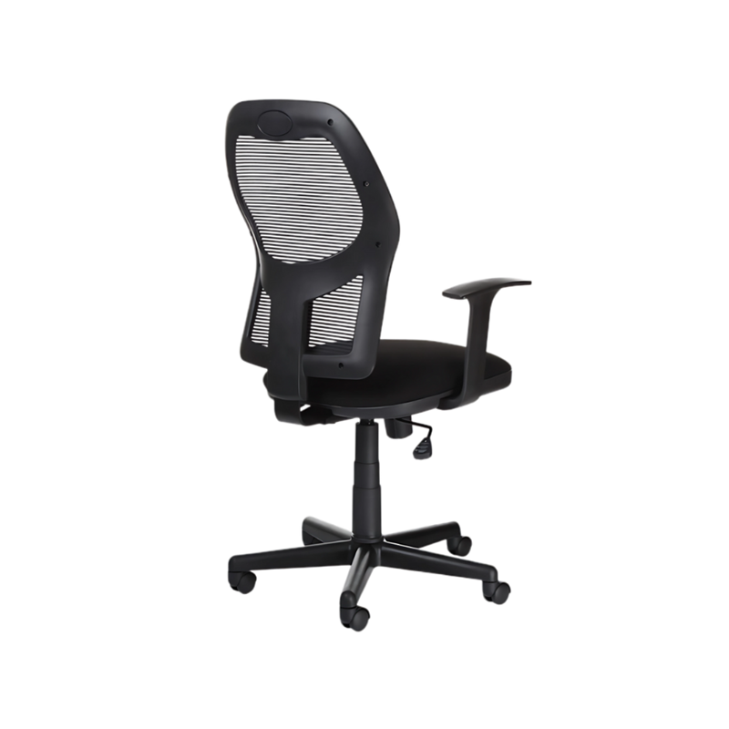 Descubra la silla operativa modelo ARCE ECO de Aura Muebles, diseñada para brindar comodidad y sustentabilidad en largas horas de trabajo. Aumente su productividad y cuide el medio ambiente con esta silla ergonómica.