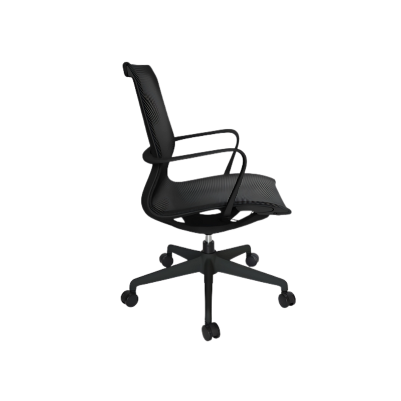 Encuentra la silla operativa modelo BIO OHE-114 en color negro de Aura Muebles. Combinando estilo y diseño ergonómico, esta silla proporciona un soporte óptimo para largas horas de trabajo.