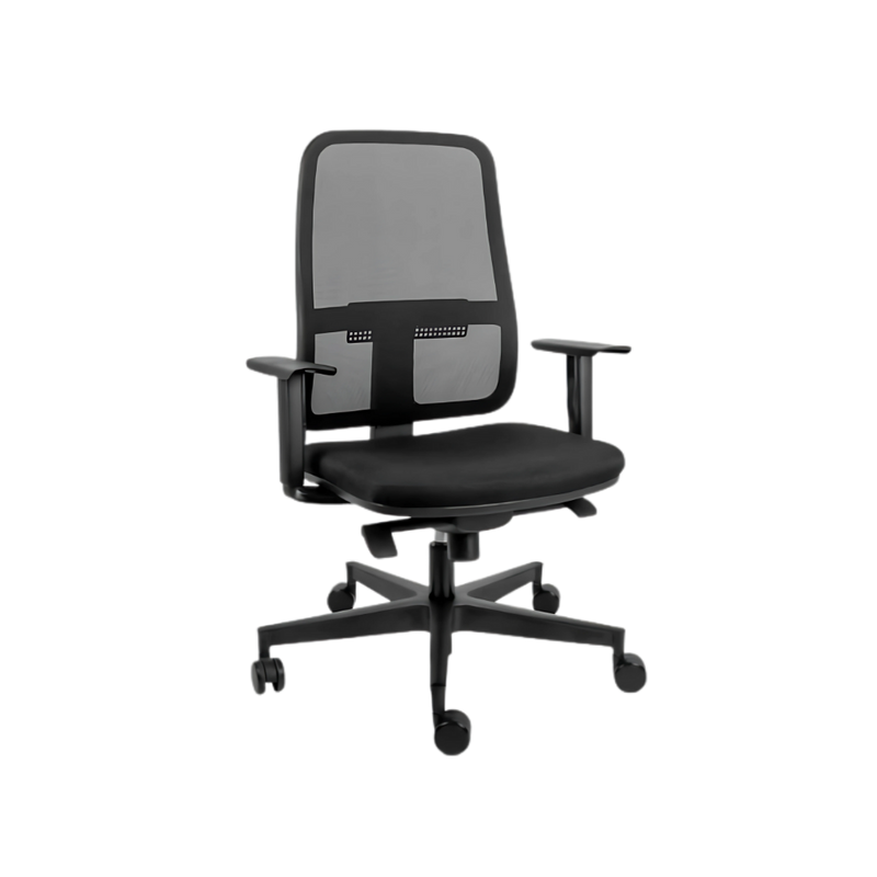 Descubre la comodidad y ergonomía de la silla operativa modelo BLAZE OHE-23 de Aura Muebles. Obtén una postura correcta y un soporte adecuado para la espalda en tu lugar de trabajo.