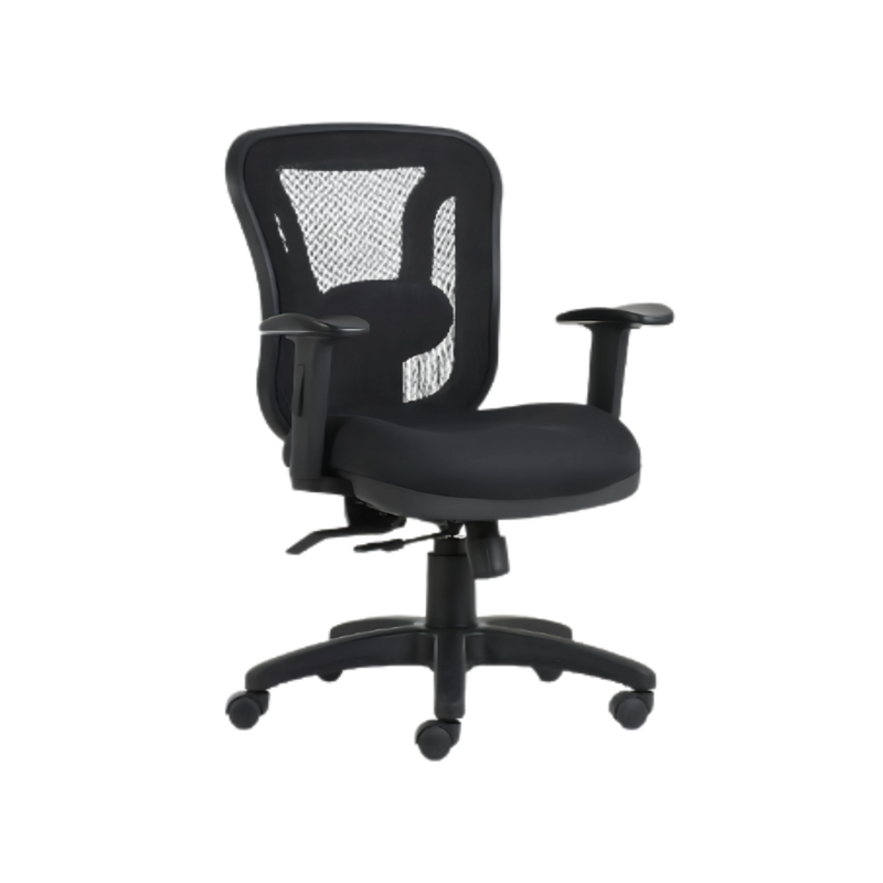 Aumenta tu productividad con la silla operativa modelo BM-1000 SL de Aura Muebles. Diseñado con materiales de alta calidad, brinda soporte ergonómico para una comodidad duradera.