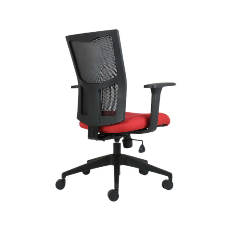 Encuentra la silla operativa modelo BM-7030 en Aura Muebles. Diseñada para brindar comodidad en tu lugar de trabajo, con soporte lumbar ajustable, asiento acolchado y reposabrazos ajustables.