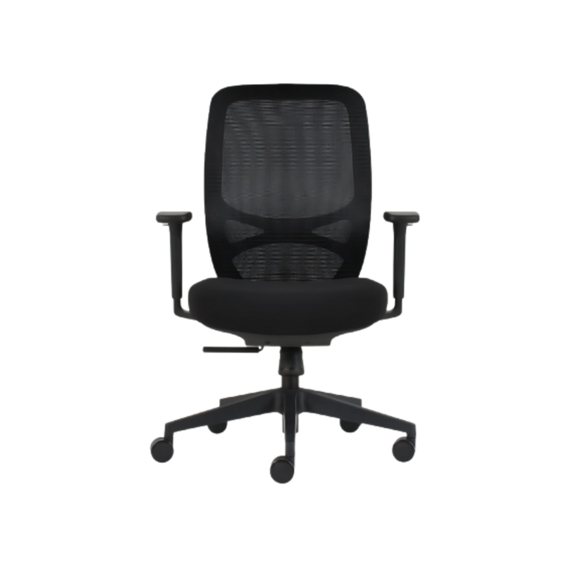 Encuentra la silla operativa modelo BM-8301 de Aura Muebles de Guadalajara, diseñada para brindar comodidad y ergonomía durante largas jornadas de trabajo.