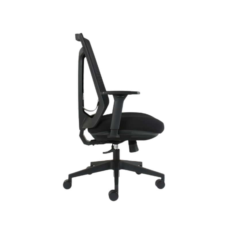 Actualiza tu espacio de trabajo con la silla operativa modelo BM-8351 N de Aura Muebles de Guadalajara. Diseñada para brindar comodidad y ergonomía.